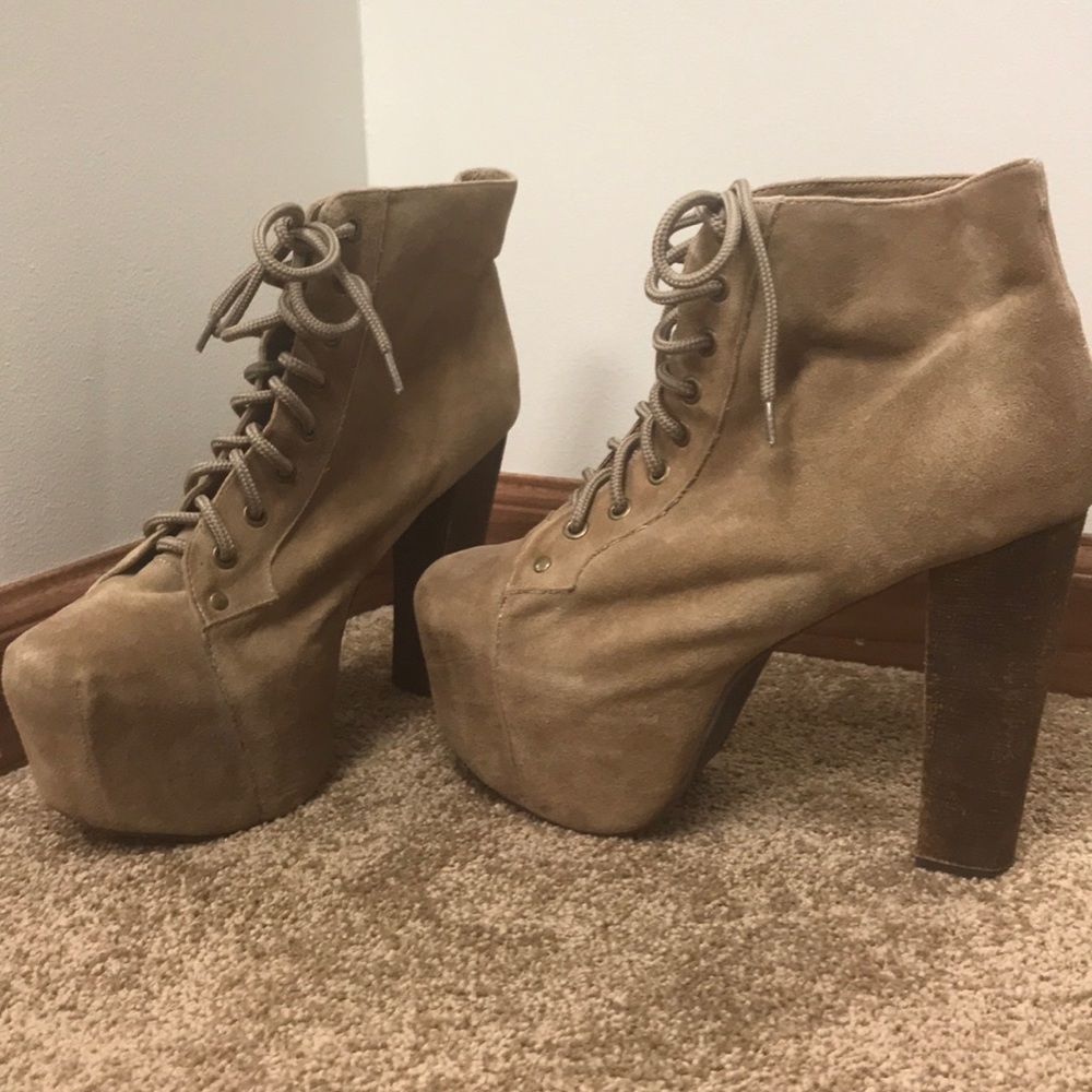 Jeffrey Campbell Platform Booties - image 1